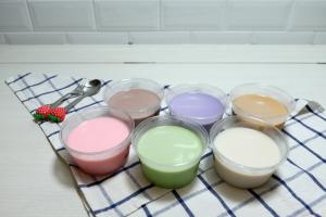 Silky pudding powder